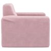 vidaXL Kindersofa Rosa Weich Pl&uuml;sch