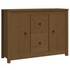 vidaXL Sideboard Honigbraun 100x35x74 cm Massivholz Kiefer