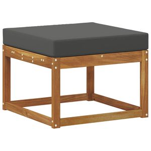 vidaXL Outdoor-Fu&szlig;hocker Massivholz Akazie Natur