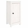 vidaXL Sideboard Wei&szlig; 39x35x80 cm Massivholz Kiefer
