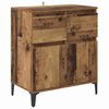 vidaXL Sideboard Altholz 60 x 35 x 70 cm Verbundholz und Eisen