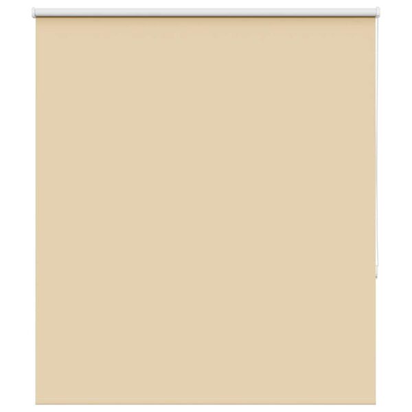 vidaXL Verdunkelungsrollo Beige 125x175 cm Stoffbreite 121,6 cm