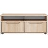 vidaXL TV-Schrank VISNES Sonoma-Eiche 100x40x38 cm Holzwerkstoff