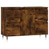 vidaXL Badschrank R&auml;uchereiche 80x33x60 cm Holzwerkstoff