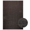 vidaXL Teppich ZIZUR Anthrazit 160x230cm Jute-Optik Indoor und Outdoor