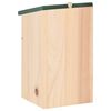 vidaXL Vogelh&auml;user 4 Stk. Holz 12x12x22 cm