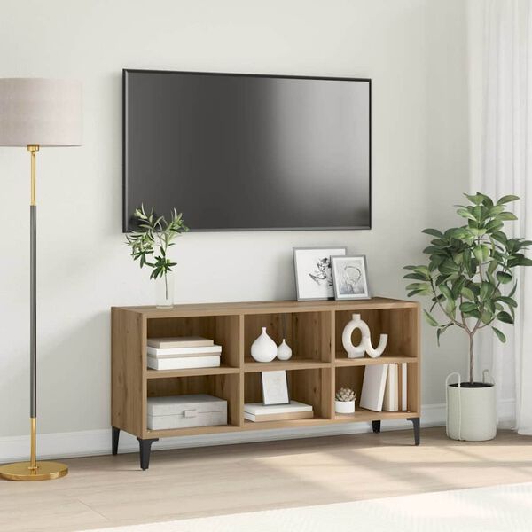 vidaXL TV-Schrankset Braun 69,5 x 30 x 50 cm Holzwerkstoff