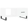 vidaXL Couchtisch Wei&szlig; 90x50x40 cm Holzwerkstoff