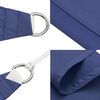 vidaXL Sonnensegel Oxford-Gewebe Rechteckig 3x5 m Blau