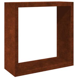vidaXL Brennholzregal 100x40x100 cm Wetterfester Stahl