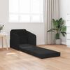 vidaXL Schlafsofa Schwarz 65 x 80 x 83 cm Samt