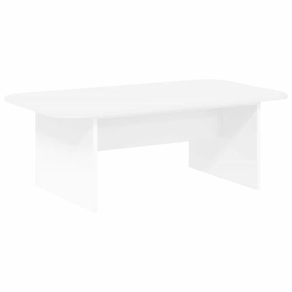 vidaXL Couchtisch Wei&szlig; 93 x 53 x 33 cm Holzwerkstoff