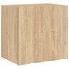 vidaXL TV-Wandschränke 2 Stk. Sonoma-Eiche 40,5x30x40 cm Holzwerkstoff