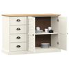 vidaXL Sideboard mit Schubladen VIGO 113x40x75 cm Massivholz Kiefer