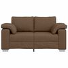 vidaXL Sofa Braun 160 x 77 x 82 cm Stoff