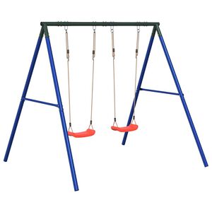 vidaXL Schaukel-Set mit 2 Schaukelsitzen