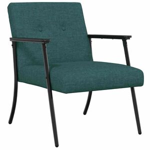 vidaXL Sessel Dunkelgr&uuml;n Stoff