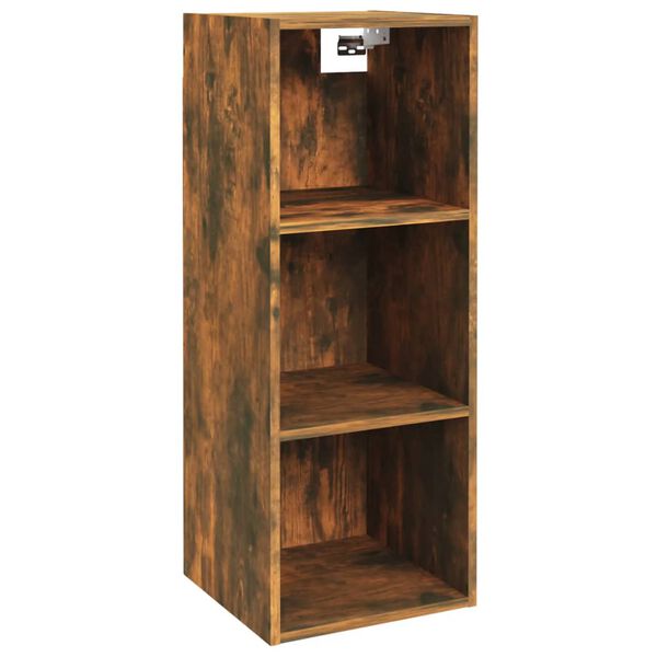 vidaXL Wandschrank R&auml;uchereiche 34,5x32,5x90 cm Holzwerkstoff