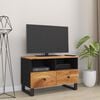 vidaXL TV-Schrank 70x33x46 cm Massivholz Akazie