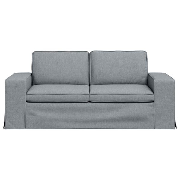 vidaXL Sofa Hellgrau Gesamtabmessungen: 182 x 80 x 82 cm (B x T x H)