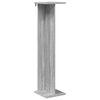 vidaXL Pflanzenst&auml;nder Sonoma-Grau 25 x 25,5 x 100,5 cm Holzwerkstoff