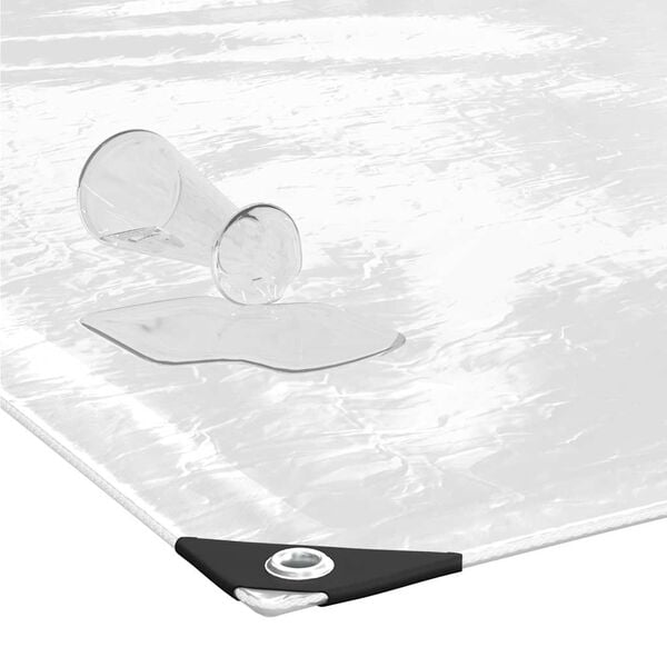 vidaXL Pflanzenabdeckung mit &Ouml;sen 2x6 m PVC