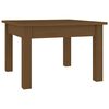 vidaXL Couchtisch Honigbraun 45x45x30 cm Massivholz Kiefer