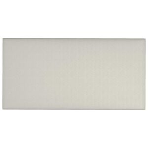 vidaXL Wandkopfteilen 12 pcs Creme 30 x 15 cm Samt