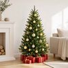 vidaXL 100-tlg. Weihnachtskugel-Set 3/4/6 cm Golden
