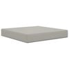 vidaXL Sofakissen f&uuml;r drau&szlig;en Grau 60 x 60 x 8 cm Polyester