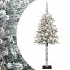 vidaXL K&uuml;nstlicher Weihnachtsbaum mit Kugel 120 cm 150 LEDs