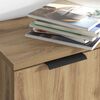 vidaXL Sideboard mit Schubladen 3 pcs Artisan-Eiche Holzwerkstoff