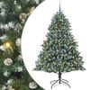 vidaXL K&uuml;nstlicher Weihnachtsbaum Gr&uuml;n 210 cm