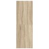 vidaXL TV-Wandschrank Sonoma-Eiche 37x37x107 cm Holzwerkstoff