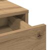 vidaXL Schminktisch Artisan-Eiche 79 x 41 x 140 cm Holzwerkstoff