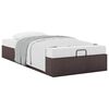 vidaXL Ottoman-Bett ohne Matratze Dunkelbraun 90x190 cm Stoff
