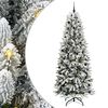 vidaXL K&uuml;nstlicher Weihnachtsbaum Wei&szlig; 240 cm