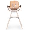 CHILDHOME Hochstuhl-Sitz Evolu Newborn Holz Natur Anthrazit