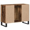 vidaXL Badezimmerschrank mit T&uuml;r Altholz 80 x 33 x 60 cm Holzwerkstoff