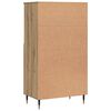 vidaXL Highboard Artisan-Eiche 60x36x110 cm Holzwerkstoff