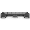 vidaXL 11-tlg. Garten-Lounge-Set Massivholz Kiefer