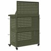 vidaXL Werkzeugwagen Olive Gr&uuml;n 65 x 35 x 111 cm Kaltgewalzter Stahl