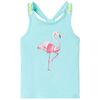 vidaXL Kinder-Tanktop Helles Minzgr&uuml;n 116