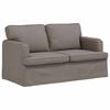 vidaXL Sofa Taupe 144 x 80 x 85 cm Stoff