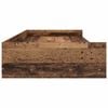 vidaXL Bettrahmen mit Kopfteil Altholz 80 x 200 cm Holzwerkstoff