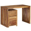 vidaXL Schreibtisch Massivholz Akazie 110&times;50&times;76 cm