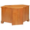 vidaXL EckTVSchrank Natur 79 x 40 x 46 cm Massives Mahagoni Holz