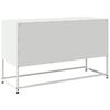 vidaXL TV-Schrank Weiß 100,5x39x60,5 cm Stahl