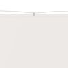 vidaXL Senkrechtmarkise Wei&szlig; 60x600 cm Oxford-Gewebe