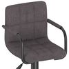 vidaXL Barhocker 2 Stk. Taupe Stoff